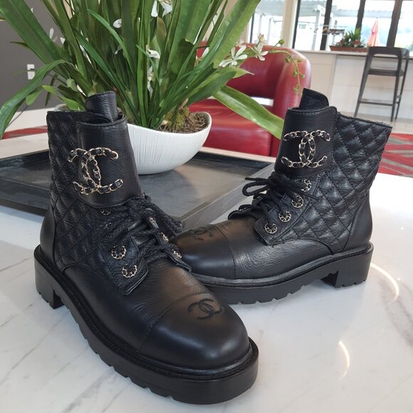 Chanel Combat boots G31852 original - Picture 5 of 16